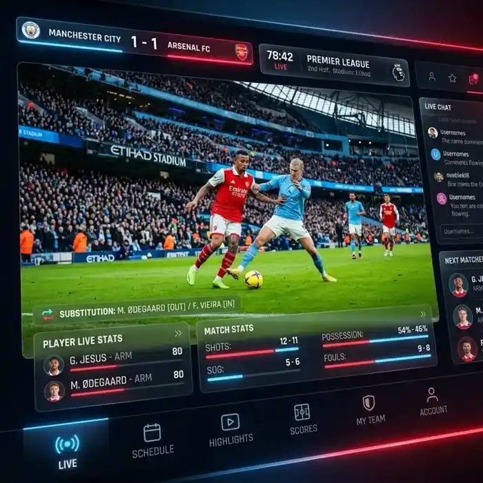 Live F1 and Football streaming